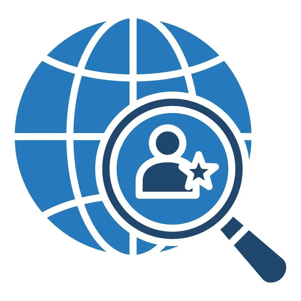 Global Sourcing Expertise Icon Line Illustration Vector